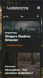 Mobile Screenshot of ljudplanering.se